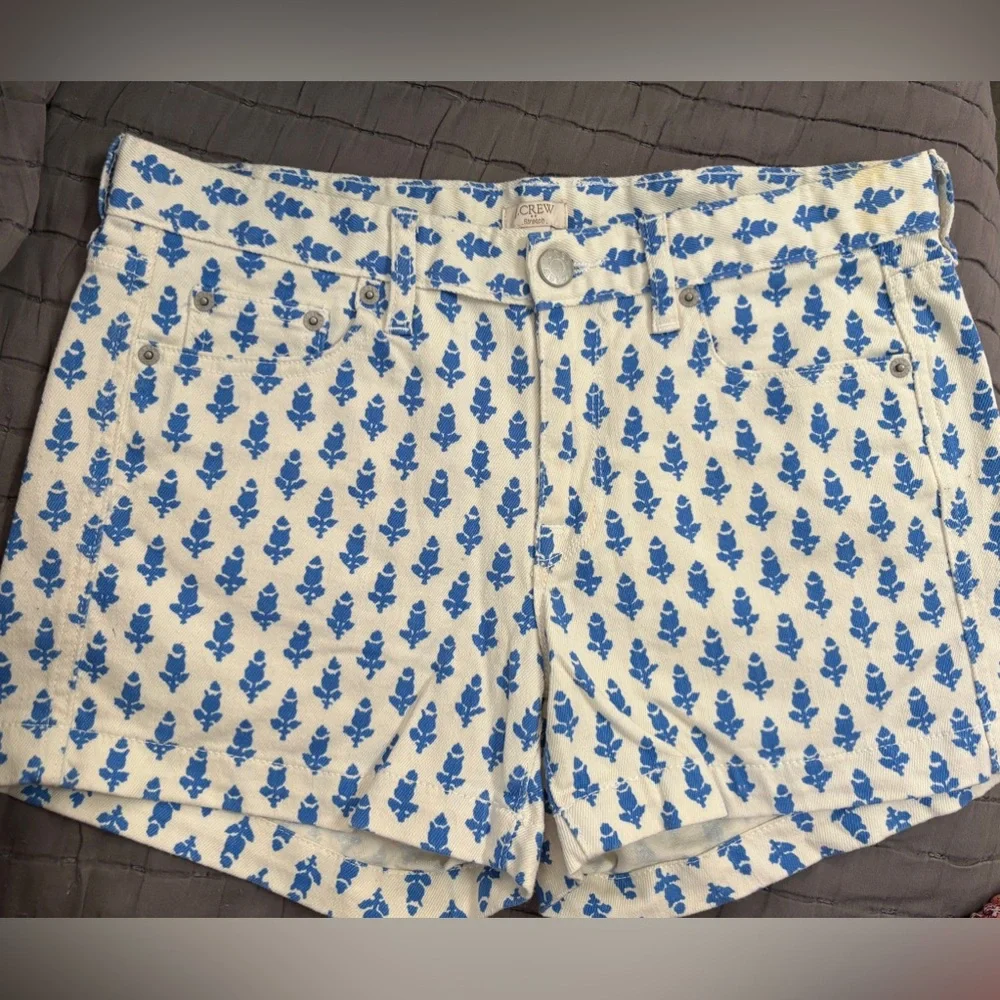 J.Crew Tulip Print Shorts  4